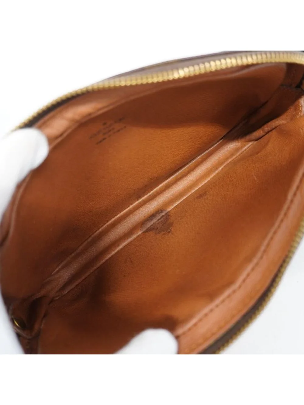 Louis Vuitton Clutch Monogram Marly Dragonne PM Brown